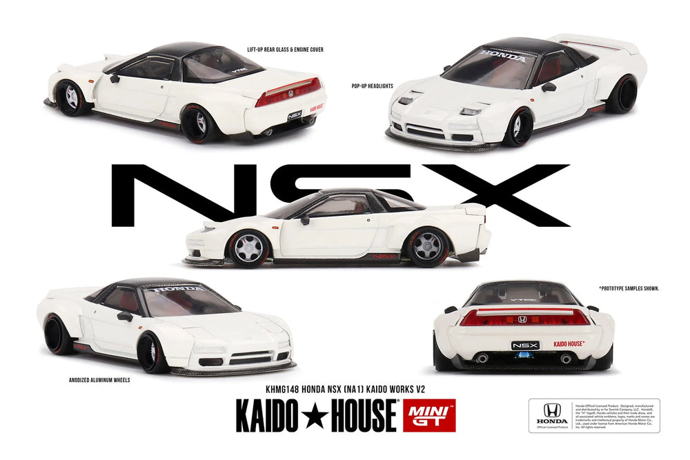 Mini GT X Kaido House 148 Honda NSX (NA1) Kaido Works V2