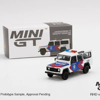 Mini GT 157 Land Rover Defender 110 Korlantas Polri Indonesian Traffic Police