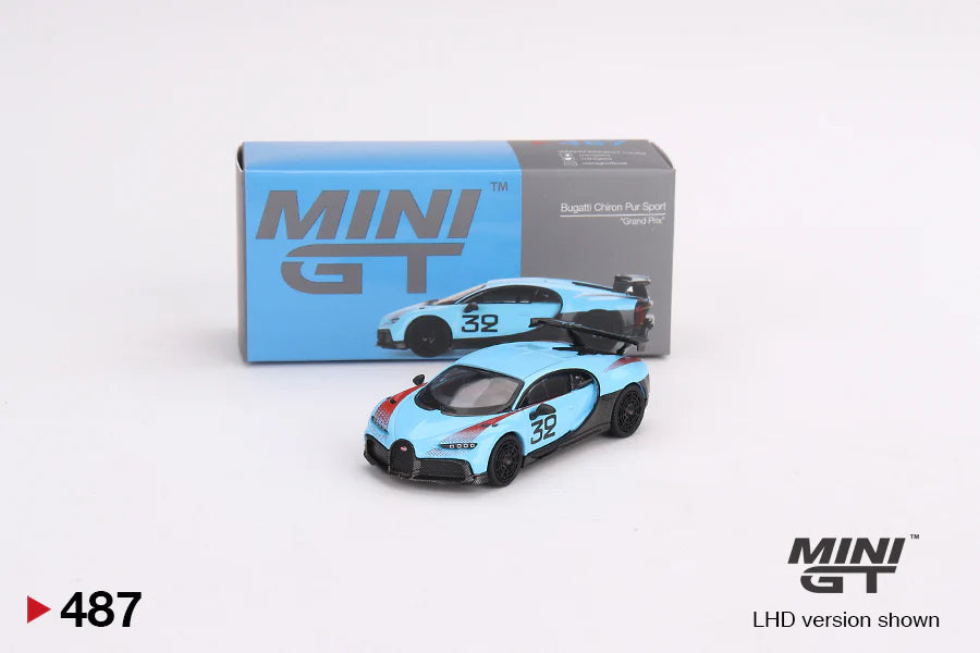 Mini GT 487 Bugatti Chiron Sport 