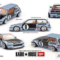 Mini GT X Kaido House 179 Honda Civic EF Kaido Roulette V1