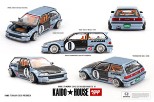 Mini GT X Kaido House 179 Honda Civic EF Kaido Roulette V1