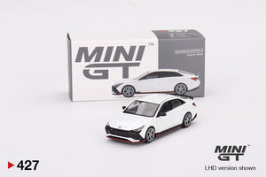 Mini GT 427 Hyundai Elantra N Ceramic White