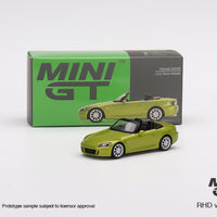 Mini GT 396 Honda S2000 Lime Green Metallic