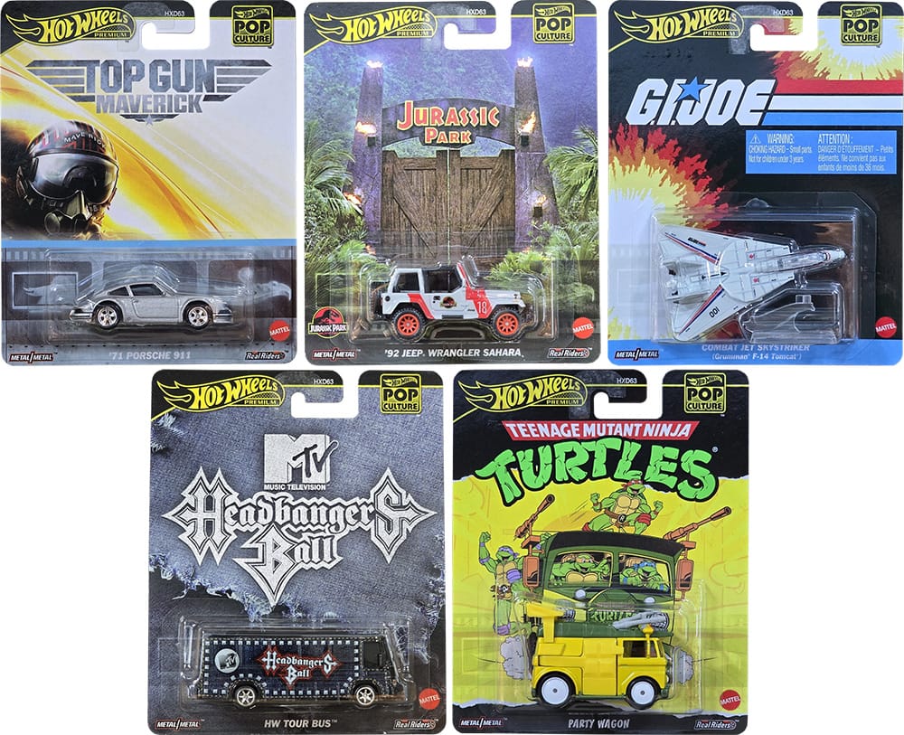 Hot Wheels Pop Culture Mix K 2025