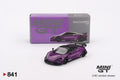 Mini GT 841 Mclaren 720s LB Works Purple