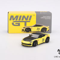Mini GT 826 Nissan Z LB Nation Works Ikazuchi Yellow
