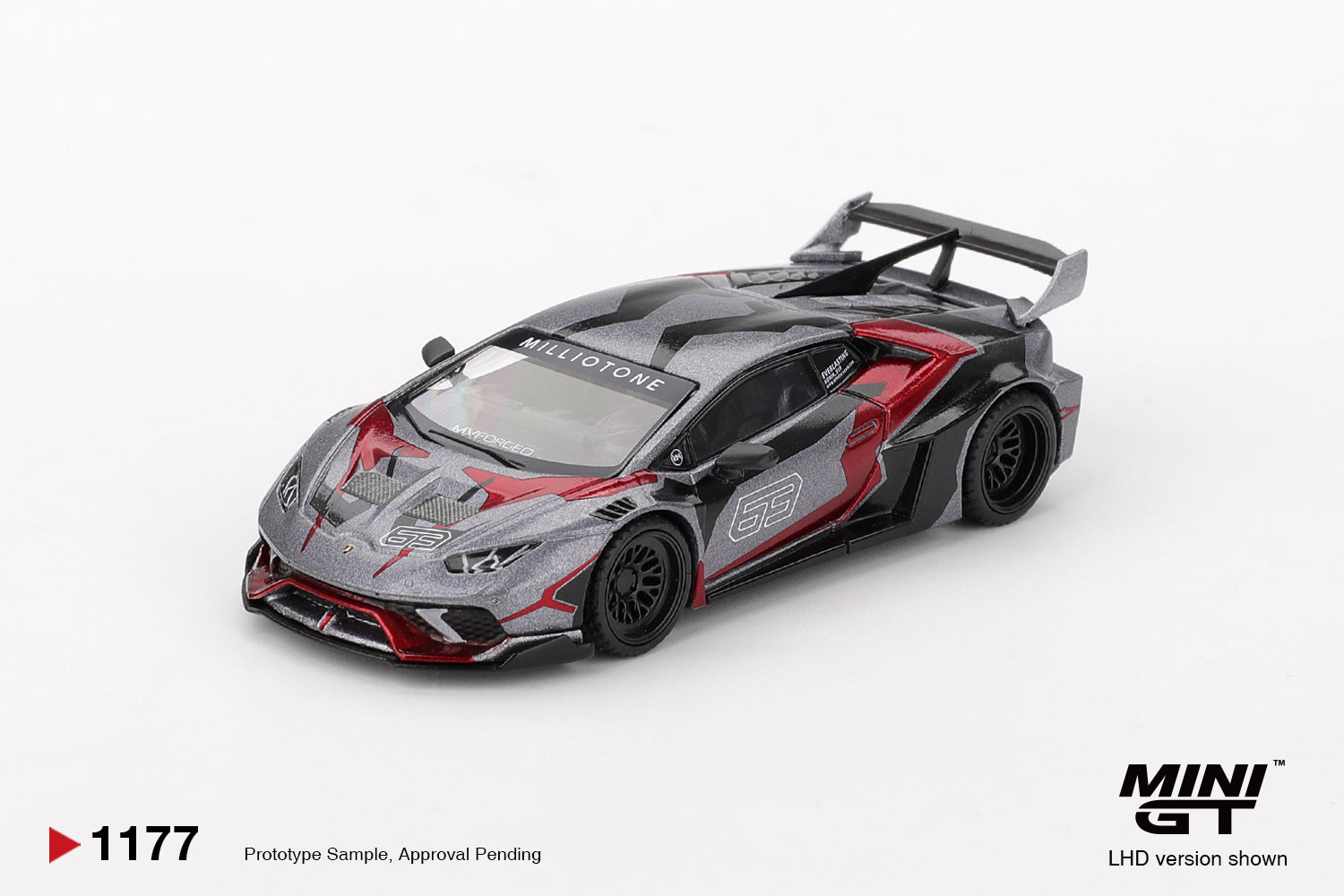 Mini GT 1177 LB Works Lamborghini Huracan GT Ronin | HW Models Ltd