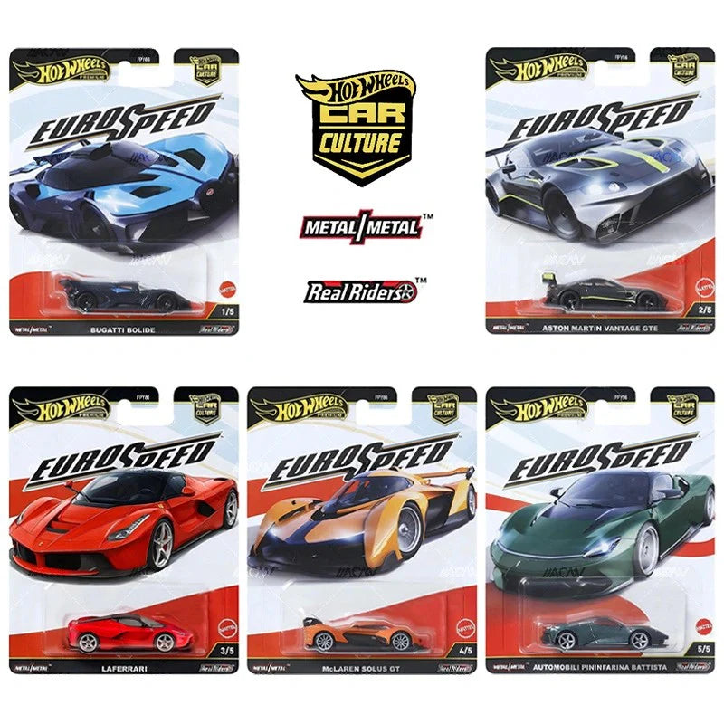 Hot Wheels Car Culture Euro Speed 5 Car Set