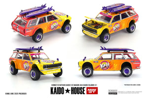 Mini GT X Kaido House 210 Datsun Kaido 510 Wagon 4X4 Kaido Islands V1