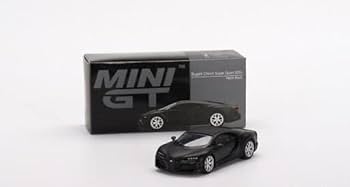 Mini GT 374 Bugatti Chiron Super Sport 300 Matte Black