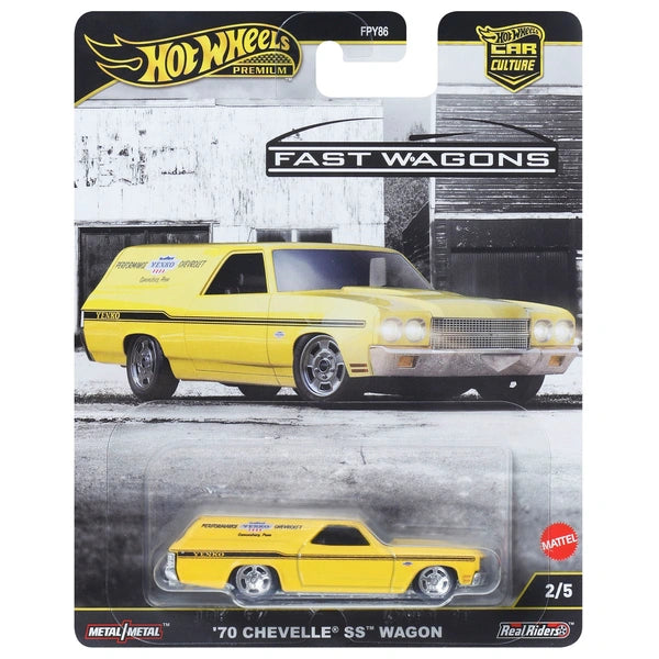 Hot Wheels Fast Wagons '70 Chevelle SS Wagon
