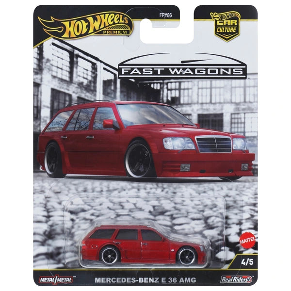 Hot Wheels Fast Wagons Mercedes Benz E36 AMG