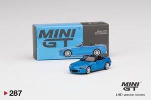 Mini GT 287 Honda S2000 Bermuda Blue Pearl