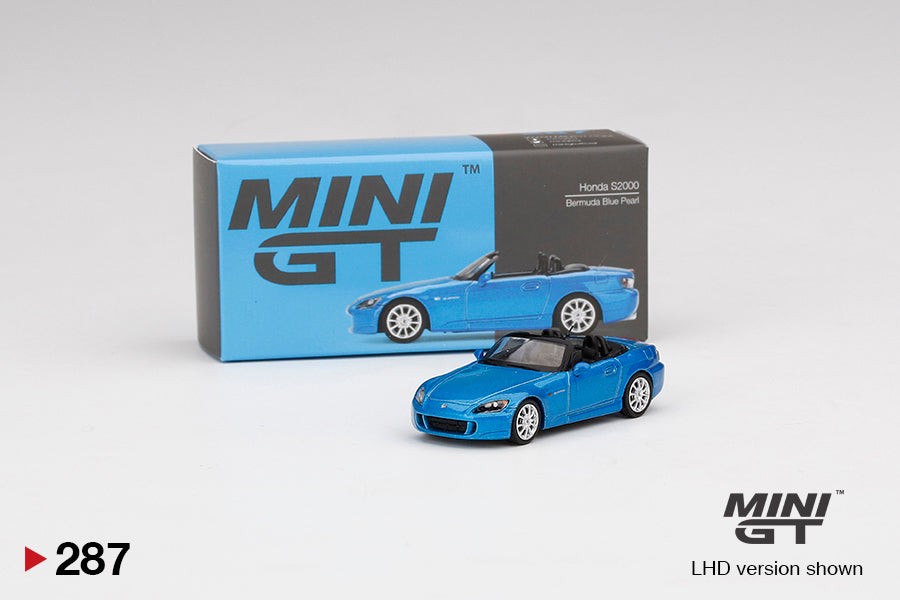 Mini GT 287 Honda S2000 Bermuda Blue Pearl