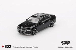Mini GT 802 BMW i7 xDrive 60 Black Sapphire