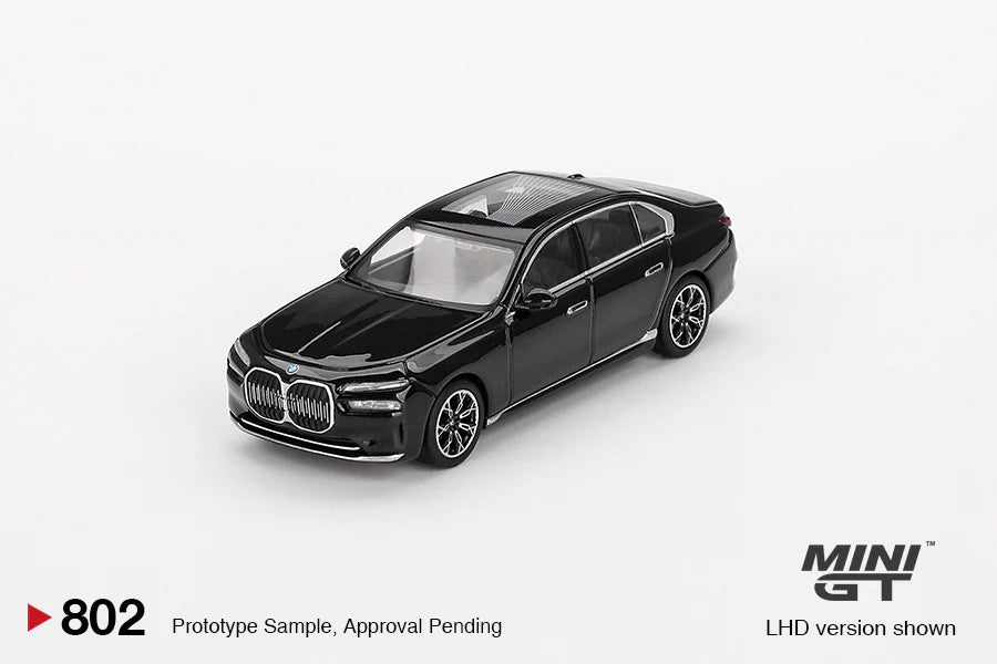 Mini GT 802 BMW i7 xDrive 60 Black Sapphire