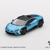 Mini GT 807 Lamborghini Huracan Sterrato Blu Aegir
