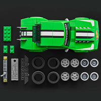 Mattel Brick Shop Hot Wheels Custom '68 Camaro Building Set
