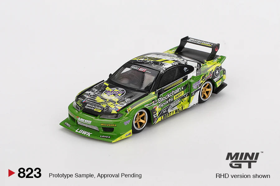 Mini GT 823 LB Super Silhouette Nissan S15 Silvia No.555 V2