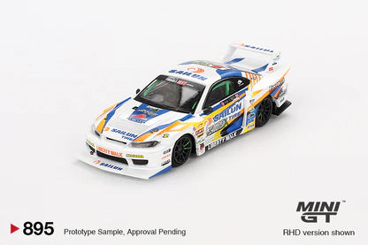 Mini GT 895 Nissan LB Super Silhouette S15 Silvia No.55 2023 Formula Drift Japan