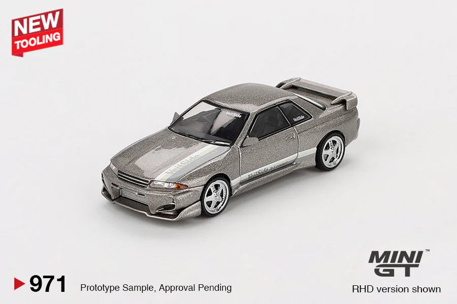 Mini GT 971 Nissan Skyline GT-R (R32) Veilside Combat C Combat Grey