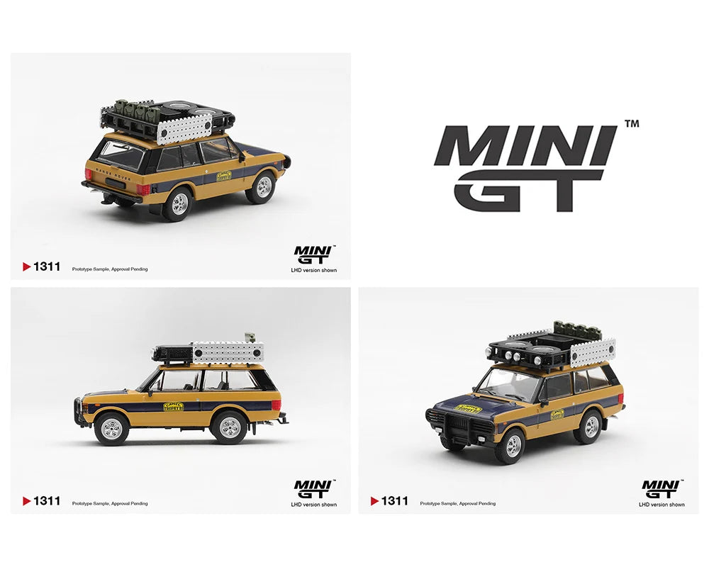 Mini GT 1311 Range Rover 1981 Camel Trophy Sumatra N.Sudmann & F.Hofma ...