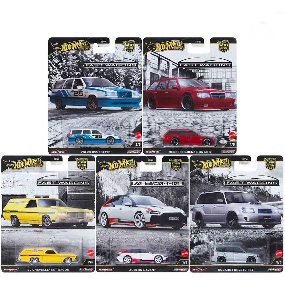 Hot Wheels Car Culture Fast Wagons