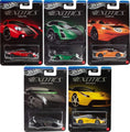 Hot Wheels Silver Series Exotics 5 Car Set