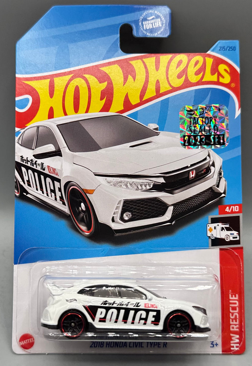Hot Wheels 2020 Honda Civic Type R Factory Seaeld