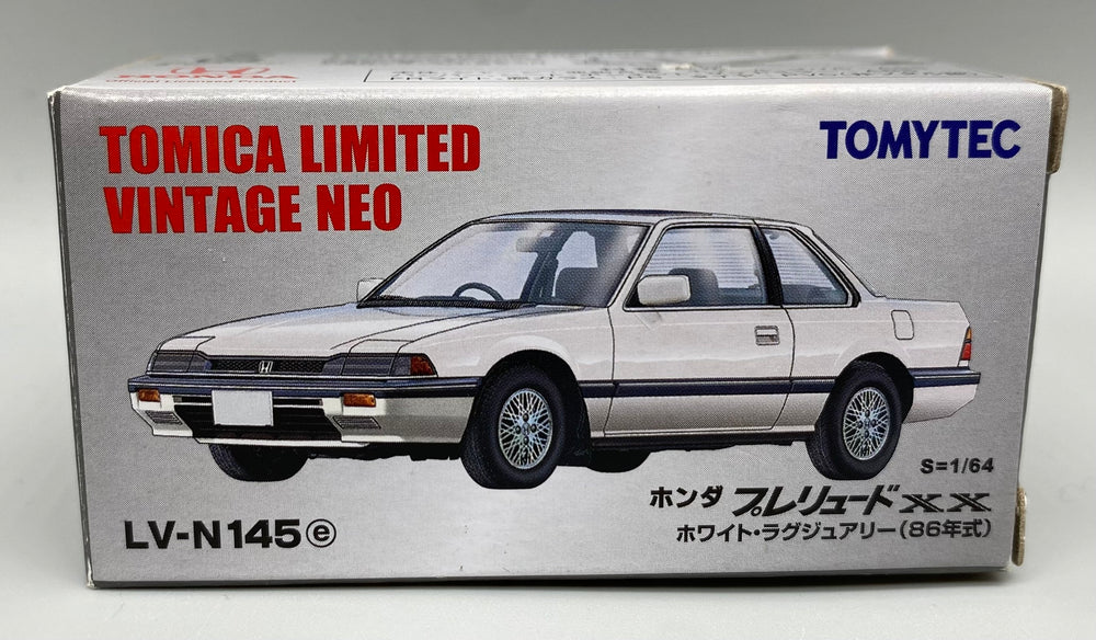 Tomica Limited Vintage Honda Prelude XX White Luxury