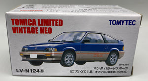 Tomica Limited Vintage Neo Honda Ballade Sports CR-X 1.5i