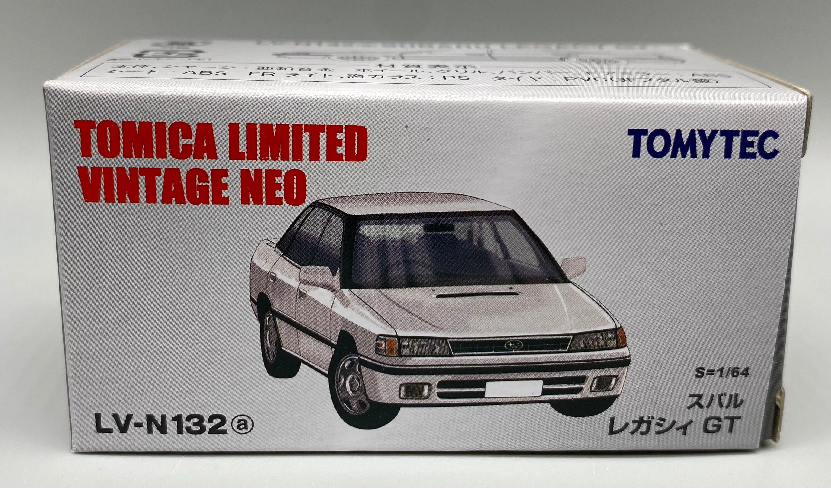 TOMICA LIMITED VINTAGE NEO LV-N06b 1/64] SUBARU LEGACY RS