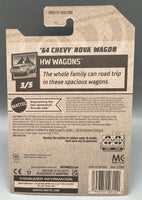 Hot Wheels '64 Chevy Nova Wagon Factory Sealed
