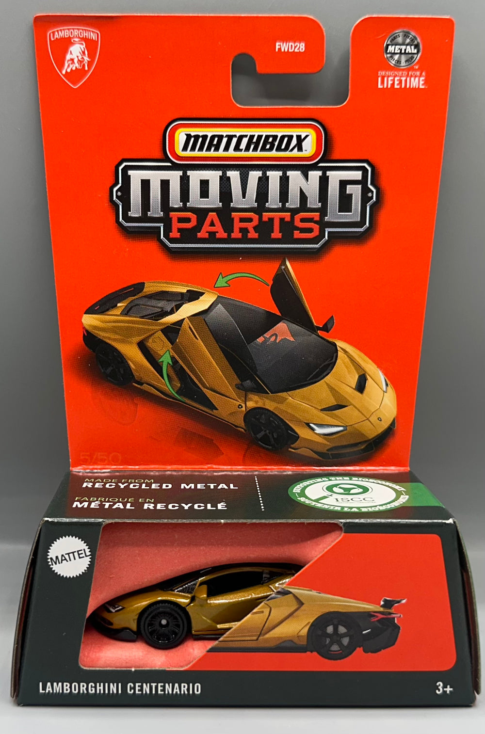 Matchbox Moving Parts Lamborghini Centenario