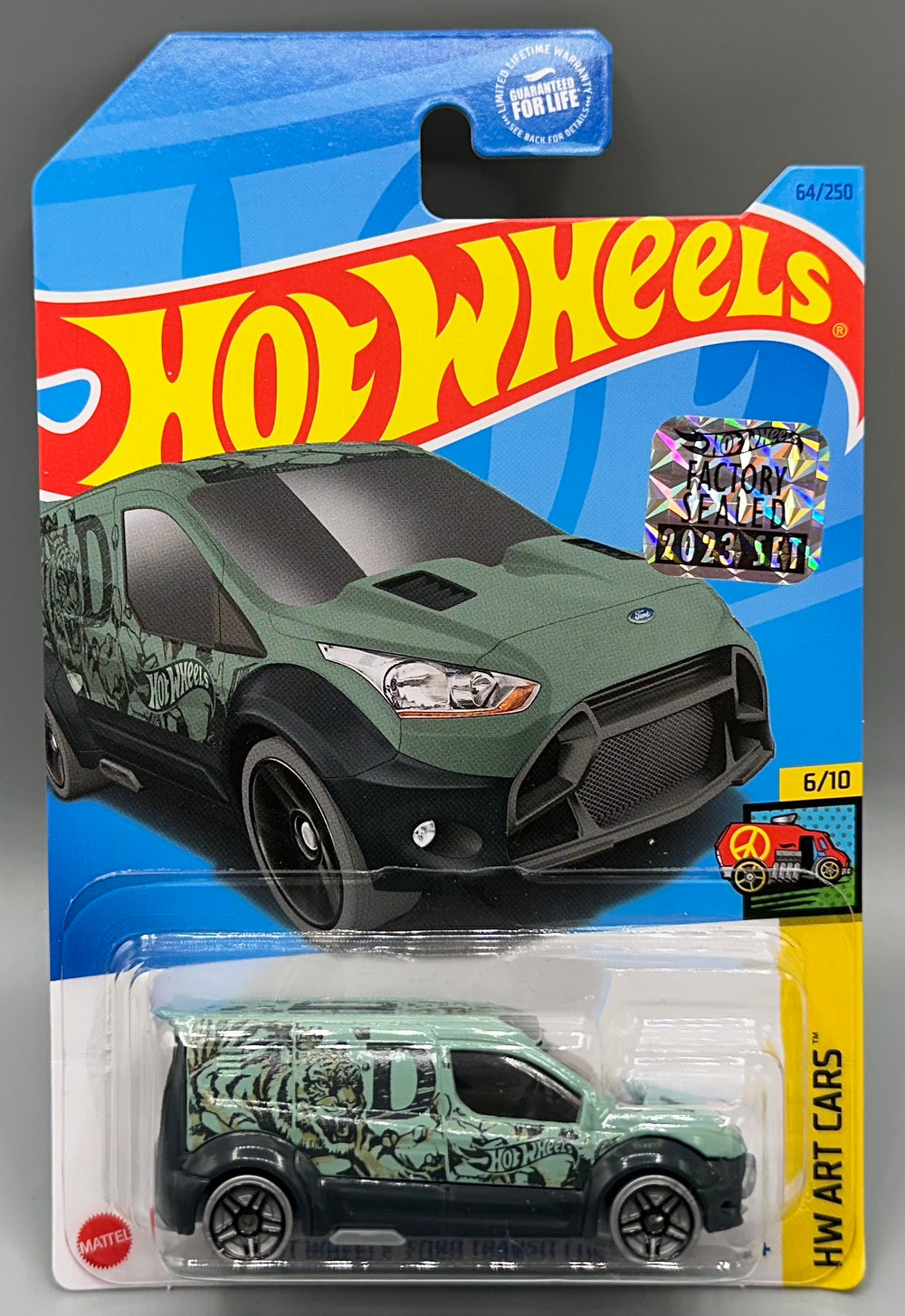 Hot Wheels Ford Transit Connect Factory Sealed