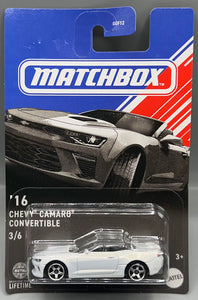 Matchbox '16 Chevy Camaro Convertible