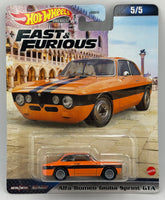 Hot Wheels Fast & Furious Alfa Romeo Giulia Sprint GTA
