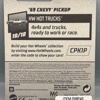 Hot Wheels Super Treasure Hunt '69 Chevy Pickup