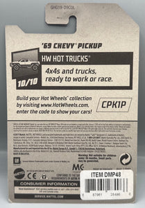 Hot Wheels Super Treasure Hunt '69 Chevy Pickup