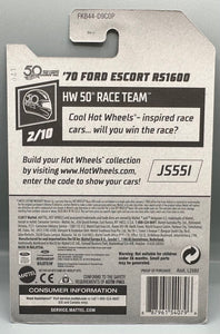 Hot Wheels Super Treasure Hunt '70 Ford Escort RS1600