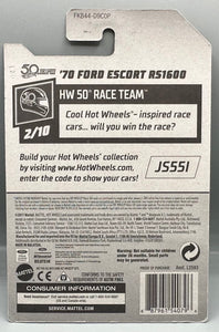 Hot Wheels Super Treasure Hunt '70 Ford Escort RS1600 Factory Sealed