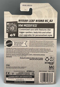 Hot Wheels Nissan Leaf Nismo RC-02 Factory Sealed