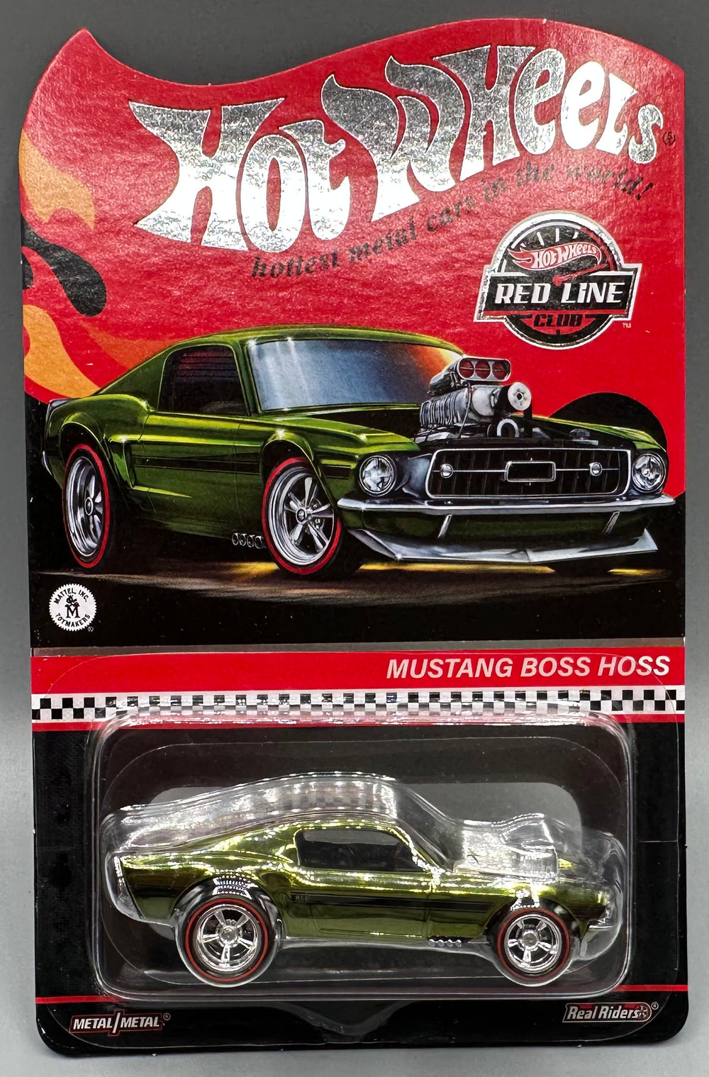 Hot Wheels Red Line Club Mustang Boss Hoss