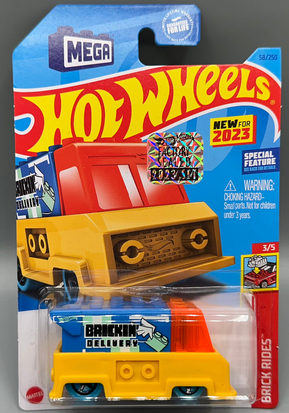 Hot Wheels Brickin' Delivery Factory Sealed