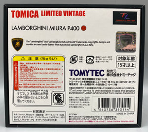 Tomica Limited Vintage Neo Lamborghini Miura P400