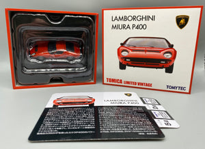 Tomica Limited Vintage Neo Lamborghini Miura P400