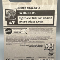 Hot Wheels Hiway Hauler 2 Factory Sealed
