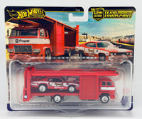 Hot Wheels Team Transport '73 Plymouth Duster & Second Story Lorry
