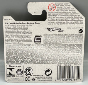Hot Wheels Shelby Daytona Cobra