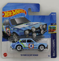 Hot Wheels '70 Ford Escort RS1600
